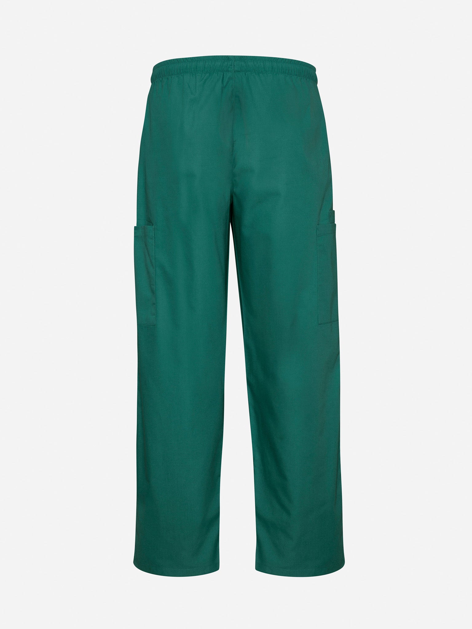 Classic Unisex Scrub Pant Hunter Green back view