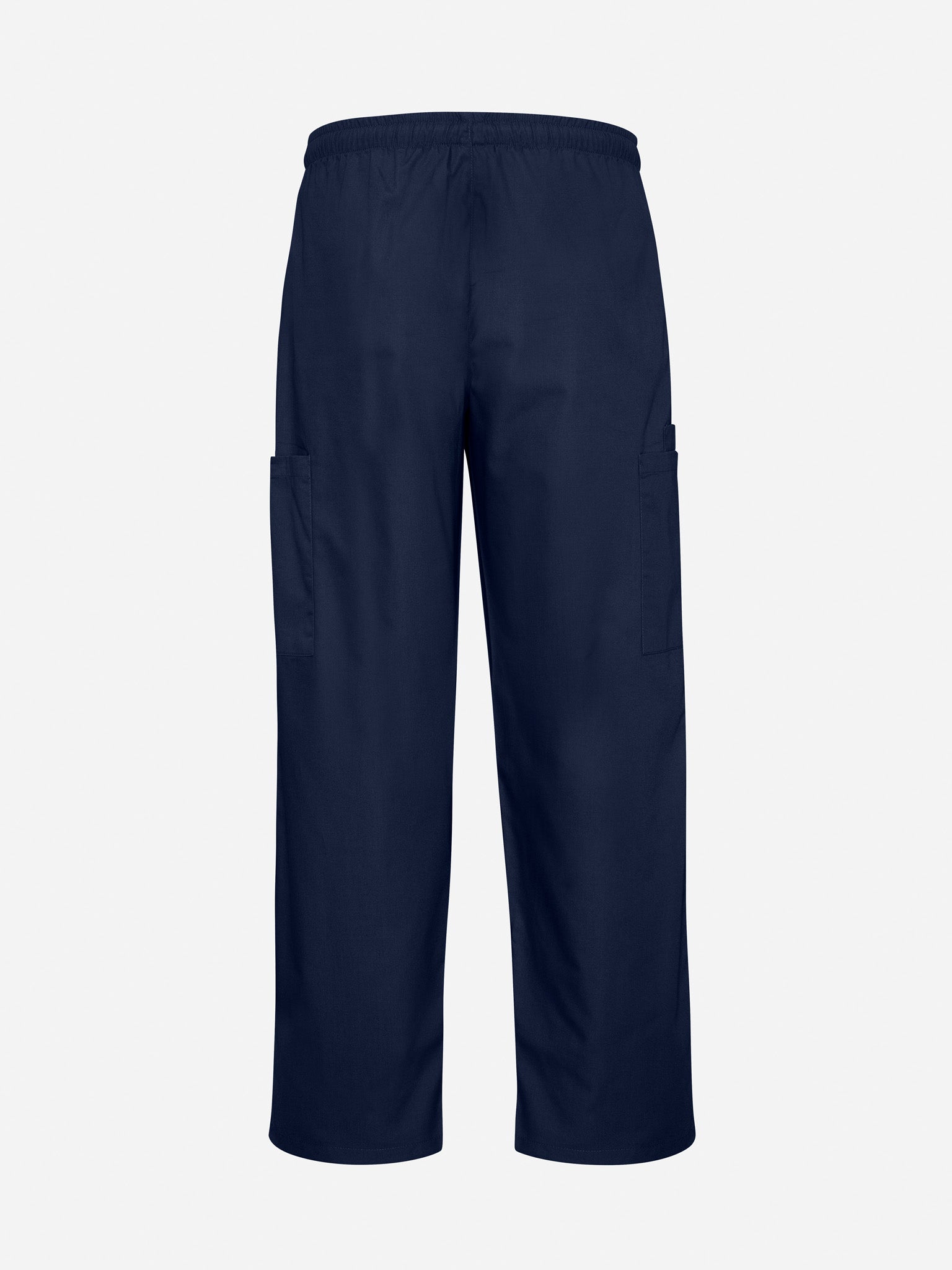 Classic Unisex Scrub Pant Navy back view