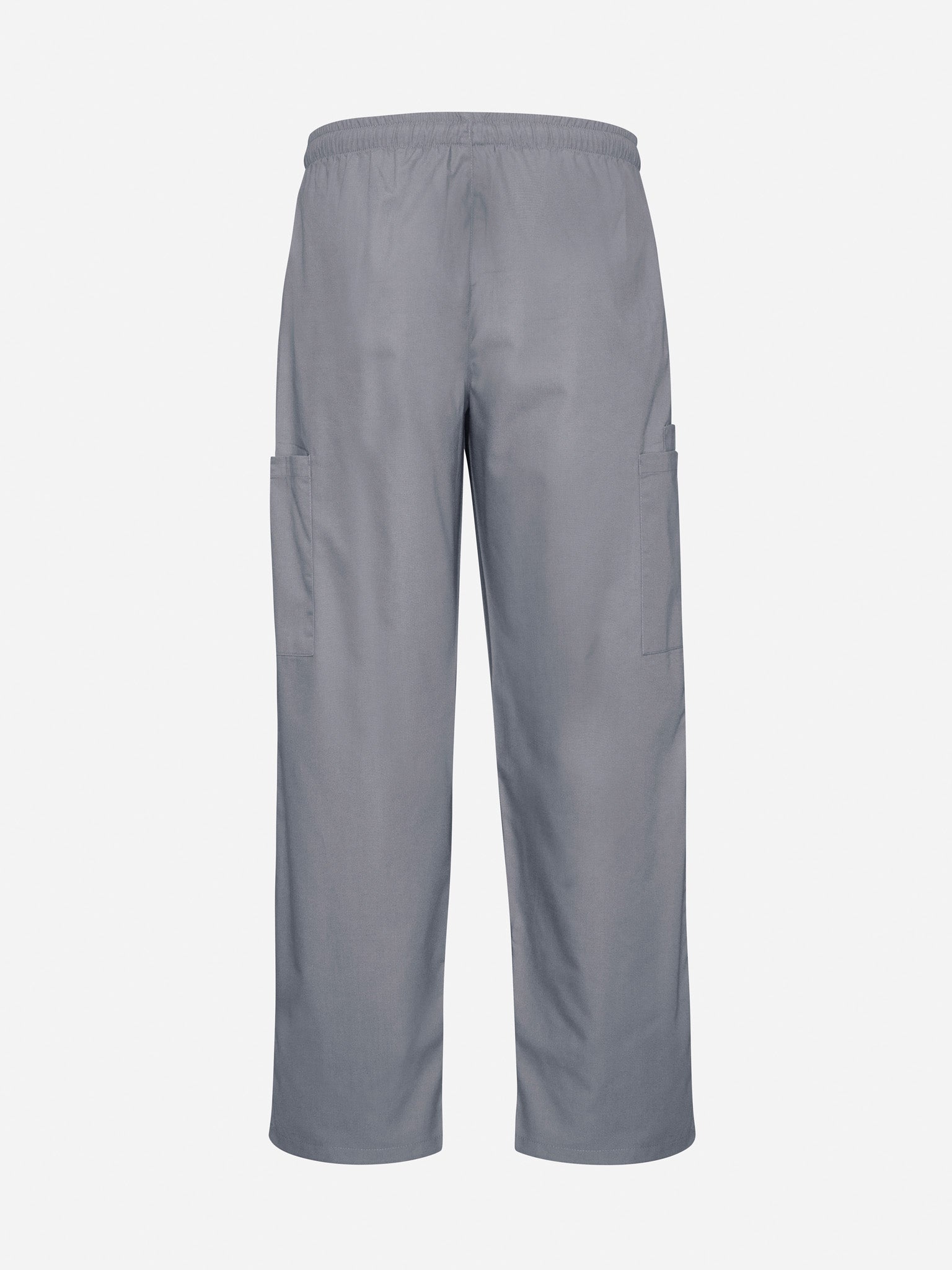 Classic Unisex Scrub Pant Pewter back view