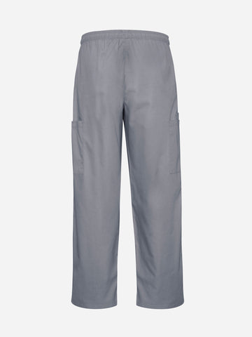 Classic Unisex Scrub Pant Pewter back view