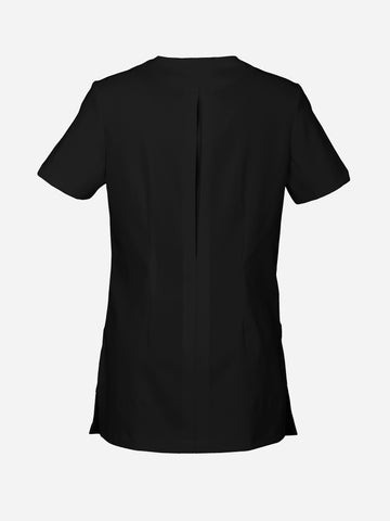 Eden Womens Tunic Black back view
