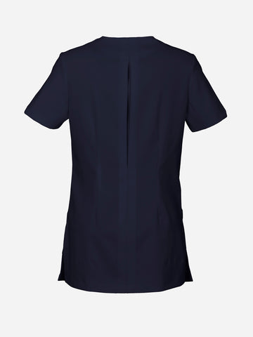 Eden Womens Tunic Navy back view