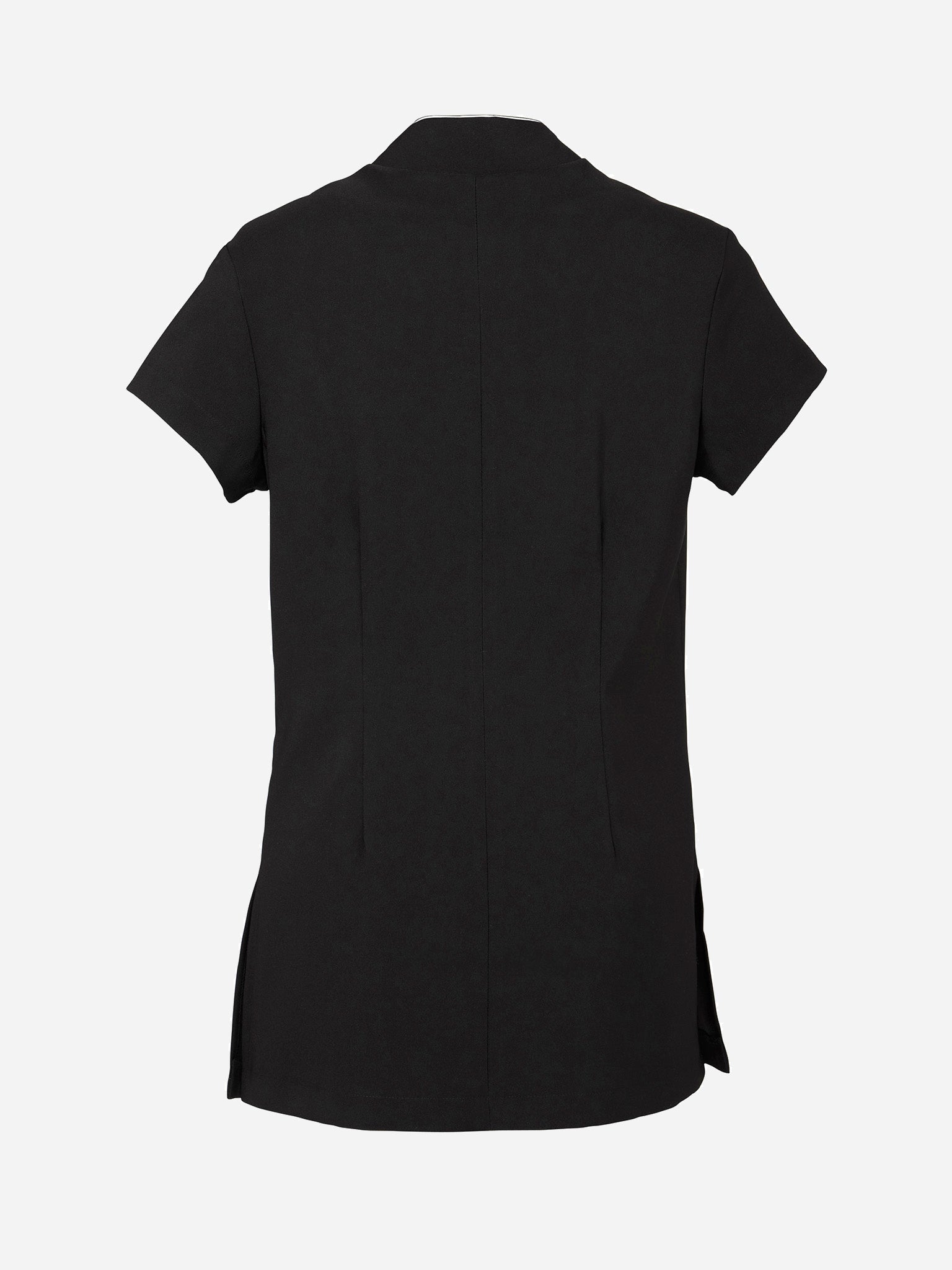 Zen Womens Tunic Black/White back view