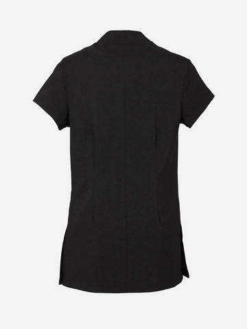 Zen Womens Tunic Black/White back view