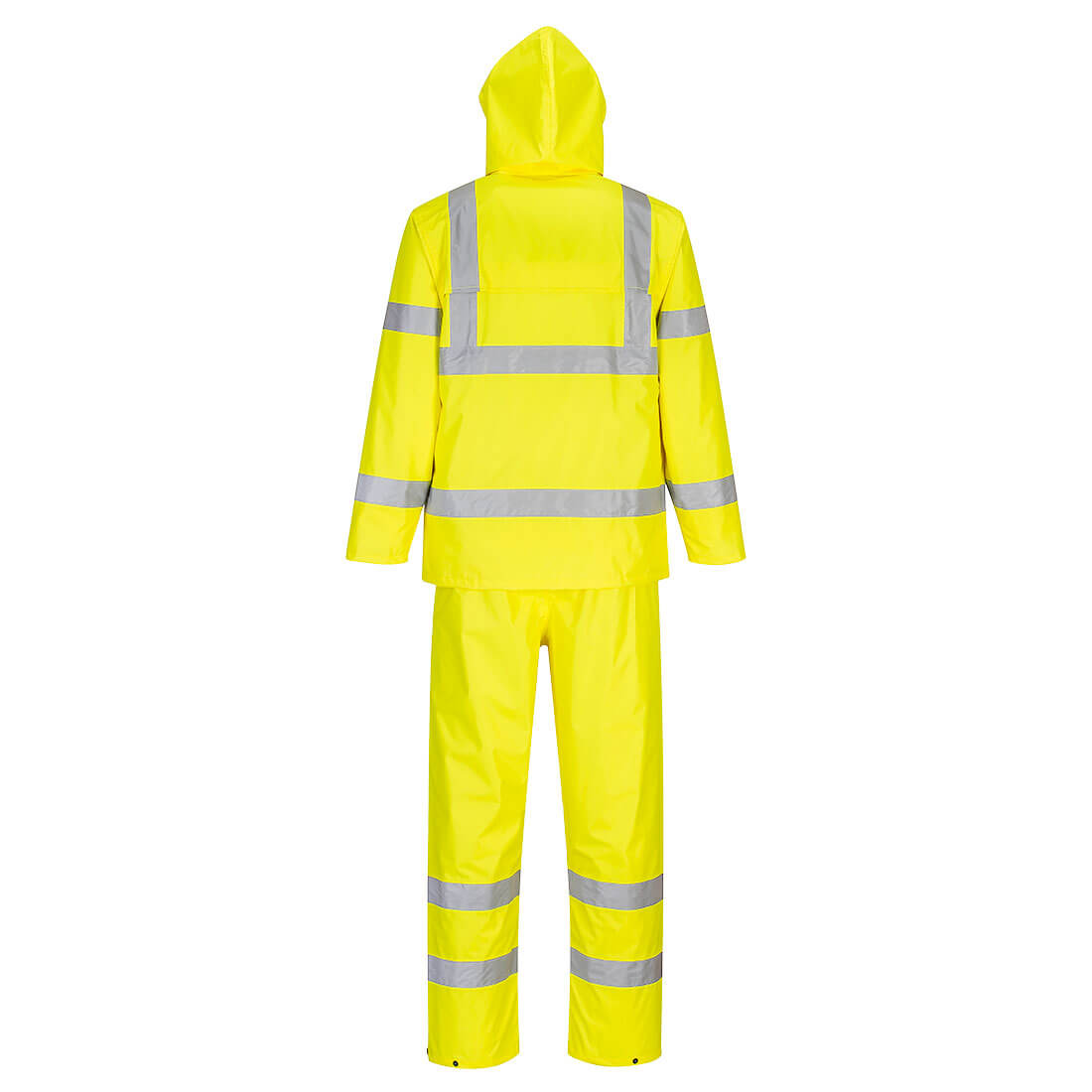 Hi-Vis Rainsuit Yellow back
