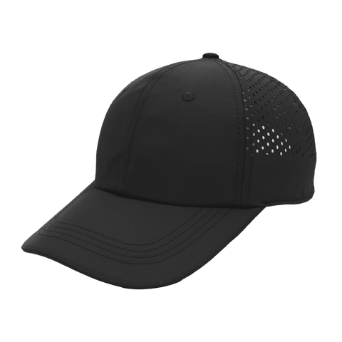 P17002 Headwear24 Laser Airtech Cap - Black