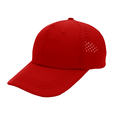 P17002 Headwear24 Laser Airtech Cap - Red
