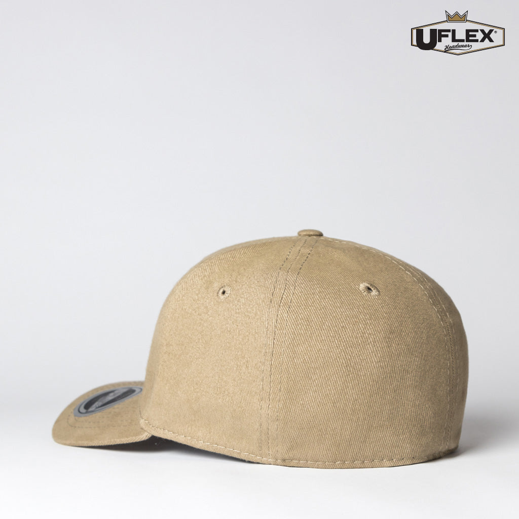 Pro Style 6 Panel Fitted Adults - U15603-3