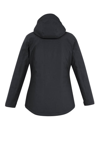 Eclipse Womens Jacket Black back view