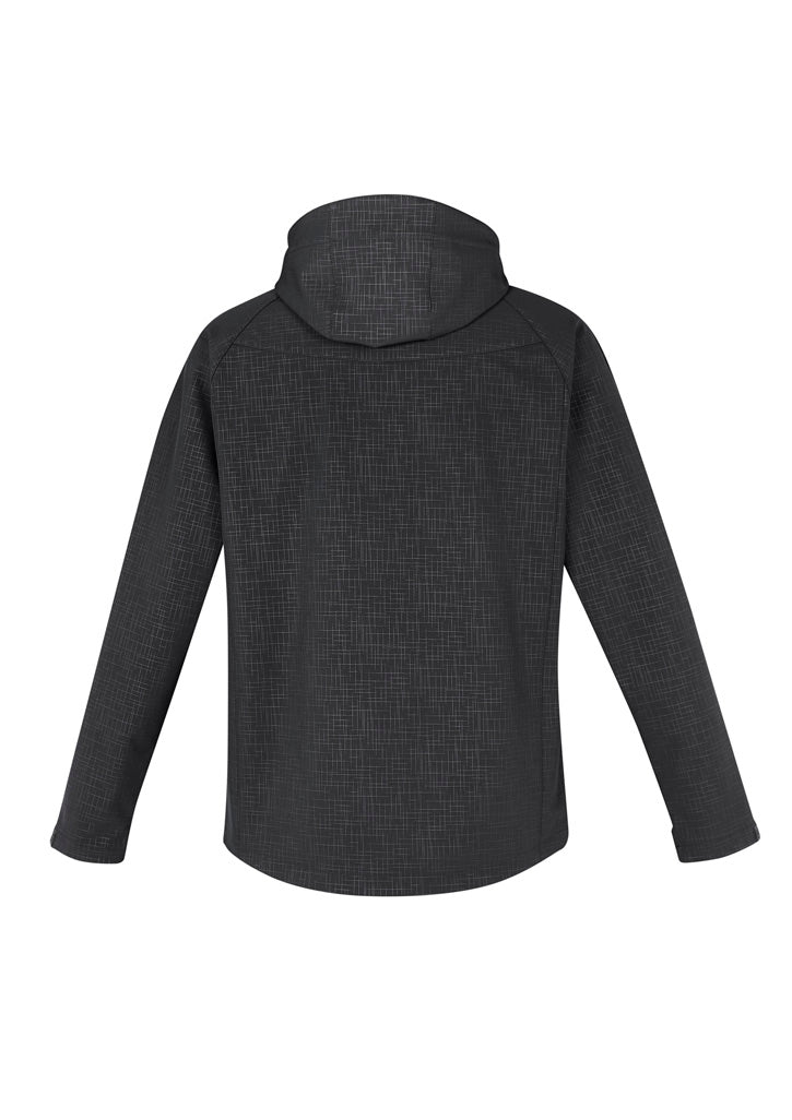 Geo Mens Jacket Black back view
