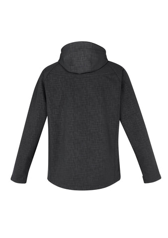 Geo Mens Jacket Black back view
