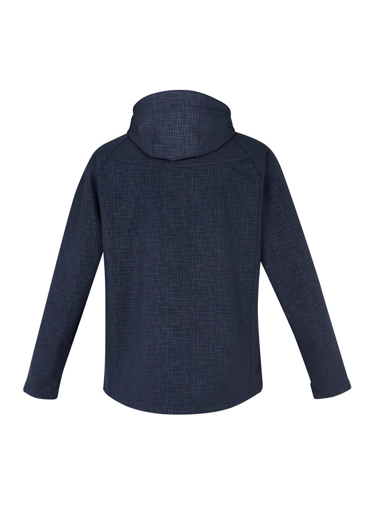 Geo Mens Jacket Navy back view