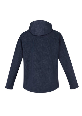 Geo Mens Jacket Navy back view