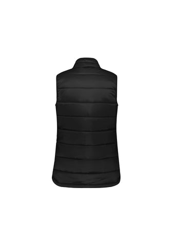 Alpine Womens Vest Black back view