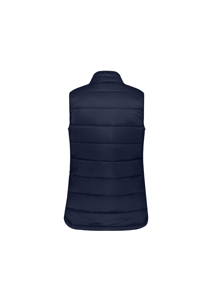 Alpine Womens Vest Navy back view