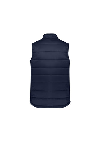 Alpine Mens Vest Navy back view