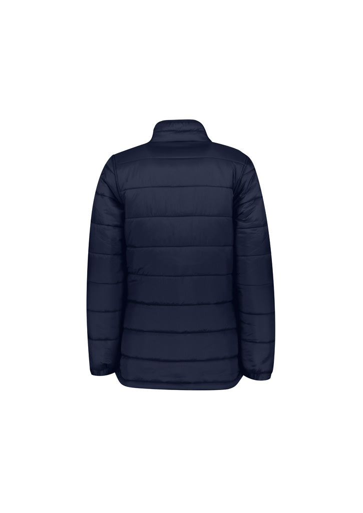 Alpine Womens Jacket Navy back view