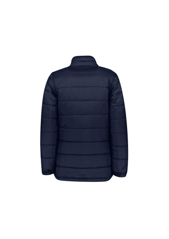 Alpine Womens Jacket Navy back view