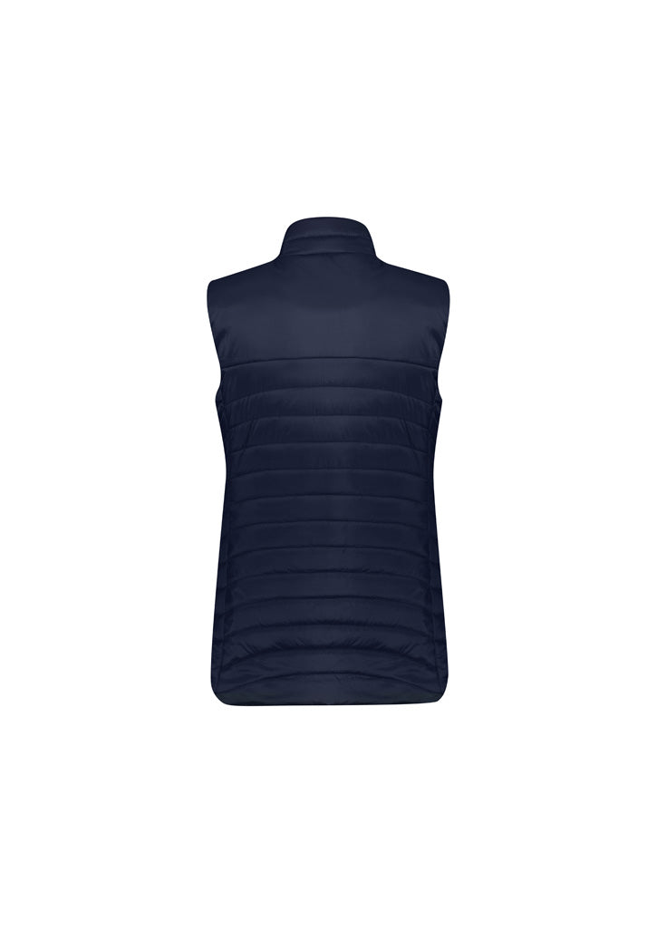 Expedition Womens Vest Navy back view