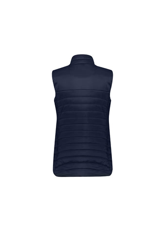 Expedition Womens Vest Navy back view