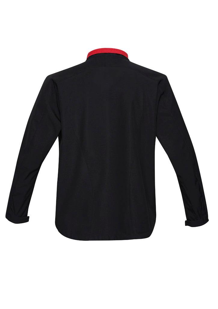 Geneva Kids Jacket Black/Red back view