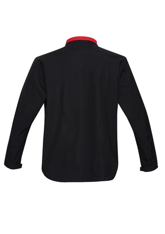 Geneva Kids Jacket Black/Red back view