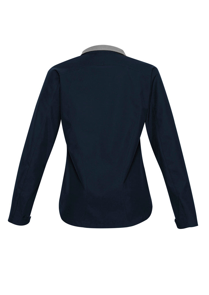 Geneva Womens Jacket Navy/Graphite back view