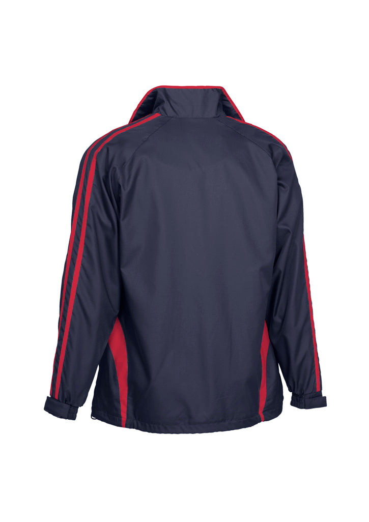 Flash Kids Jacket Navy/Red back view
