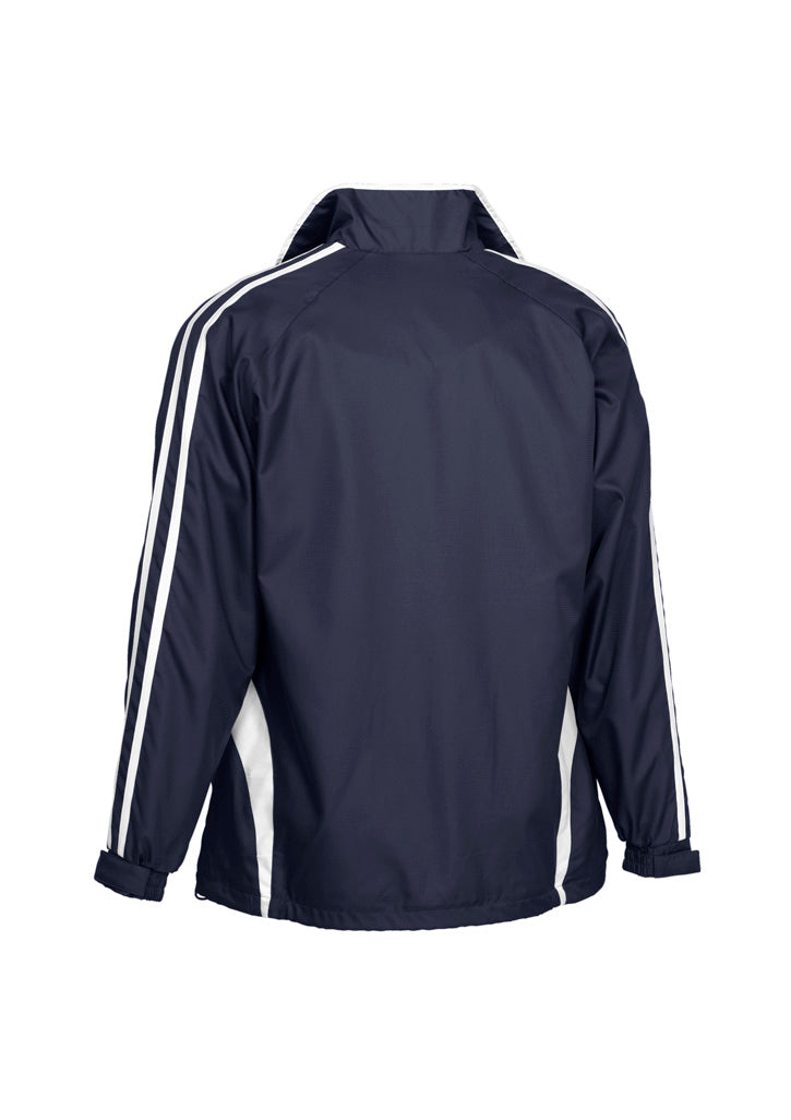 Flash Kids Jacket Navy/White back view