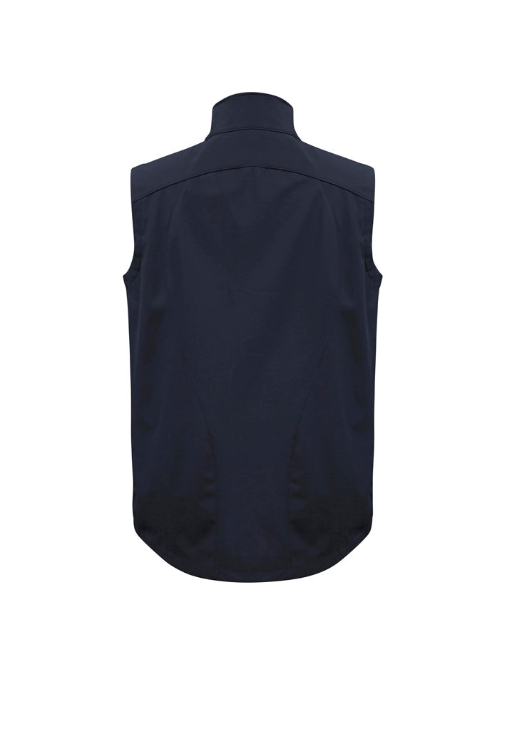 Geneva Mens Vest Navy/Graphite back view