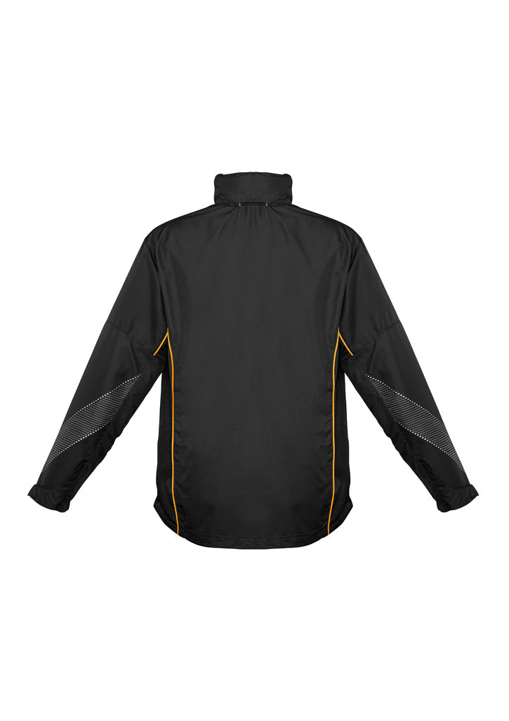 Razor Unisex Jacket Black/Gold back view