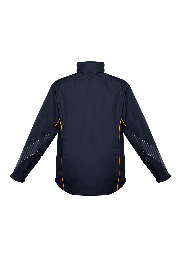 Razor Unisex Jacket Navy/Gold back view