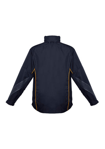 Razor Unisex Jacket Navy/Gold back view