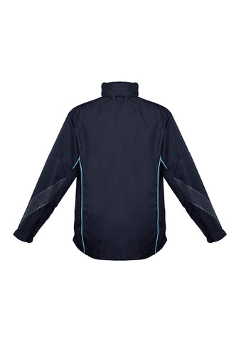 Razor Unisex Jacket Navy/Sky back view