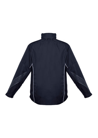 Razor Unisex Jacket Navy/White back view