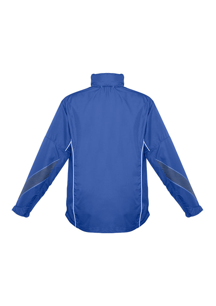 Razor Unisex Jacket Royal/White back view