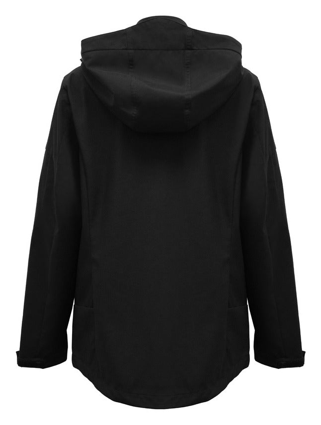 Atlas Womens Jacket Black back view