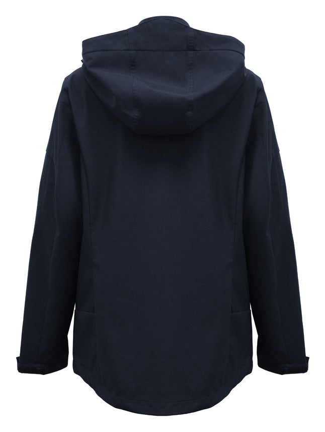 Atlas Womens Jacket Navy back view