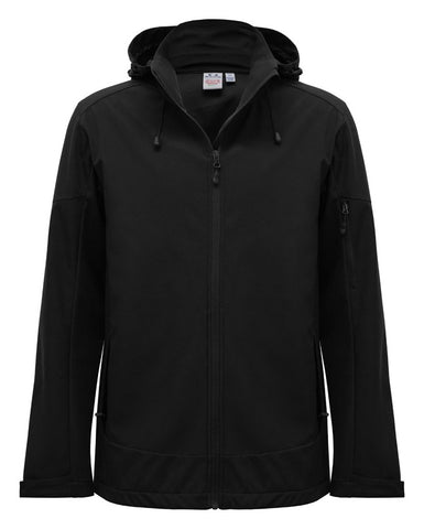 Atlas Mens Jacket in Black
