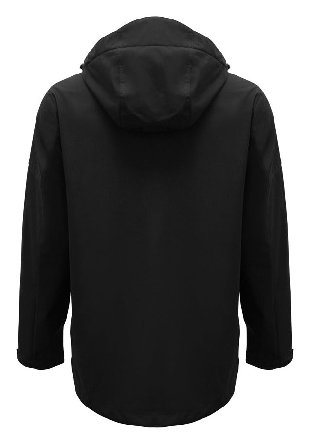 Atlas Mens Jacket Black back view