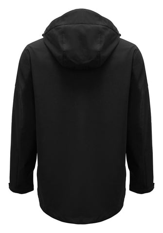 Atlas Mens Jacket Black back view