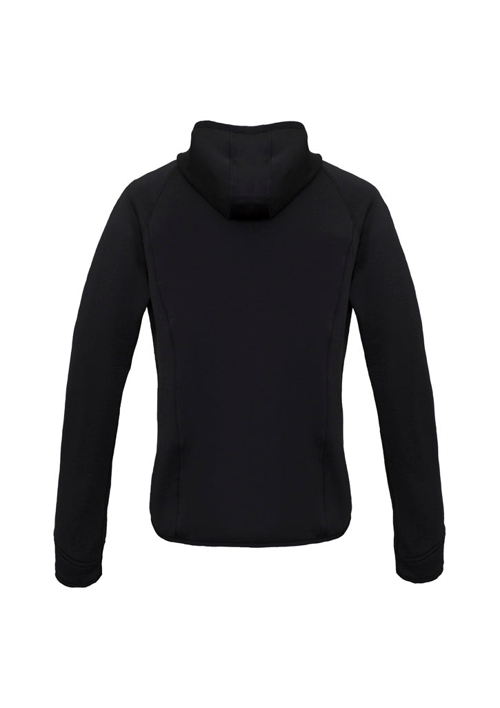 Stealth Womens Jacket Black/Silver back view