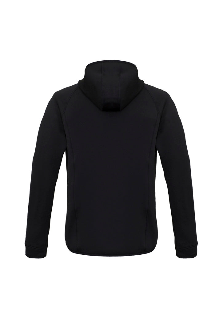 Stealth Mens Jacket Black/Silver back view