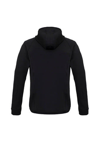 Stealth Mens Jacket Black/Silver back view