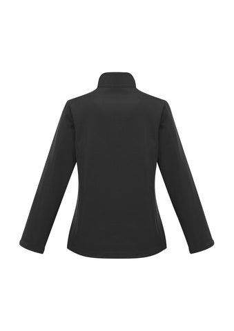 Apex Womens Jacket Black back view
