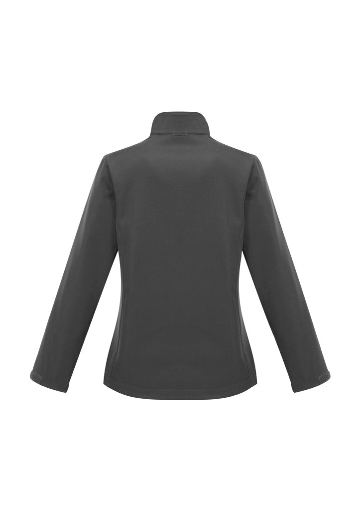 Apex Womens Jacket Grey back view