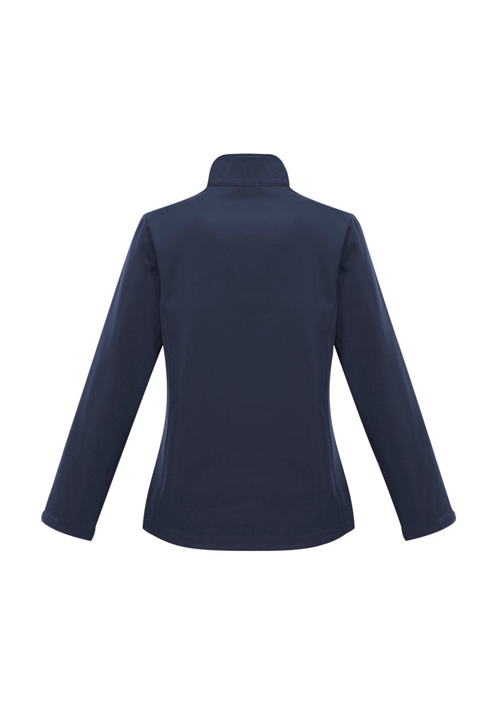 Apex Womens Jacket Navy back view