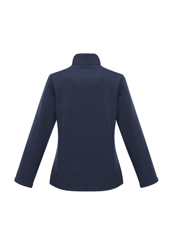 Apex Womens Jacket Navy back view