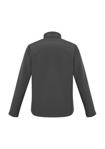 Apex Mens Jacket Grey back view