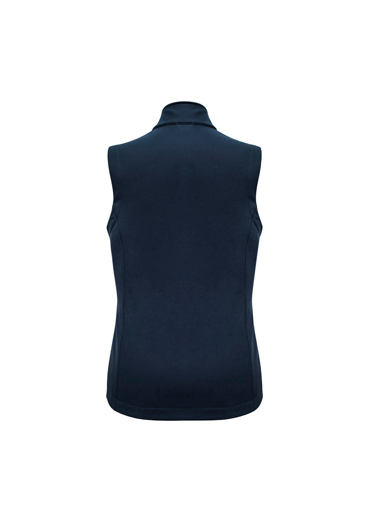 Apex Womens Vest Navy back view